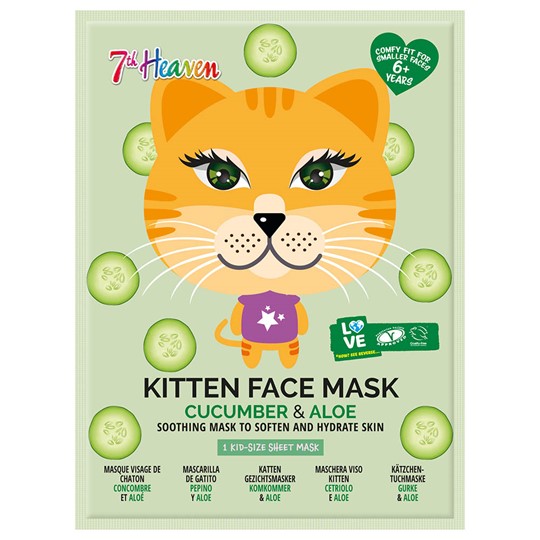 Picture of 7TH HEAVEN KITTEN FACE MASK